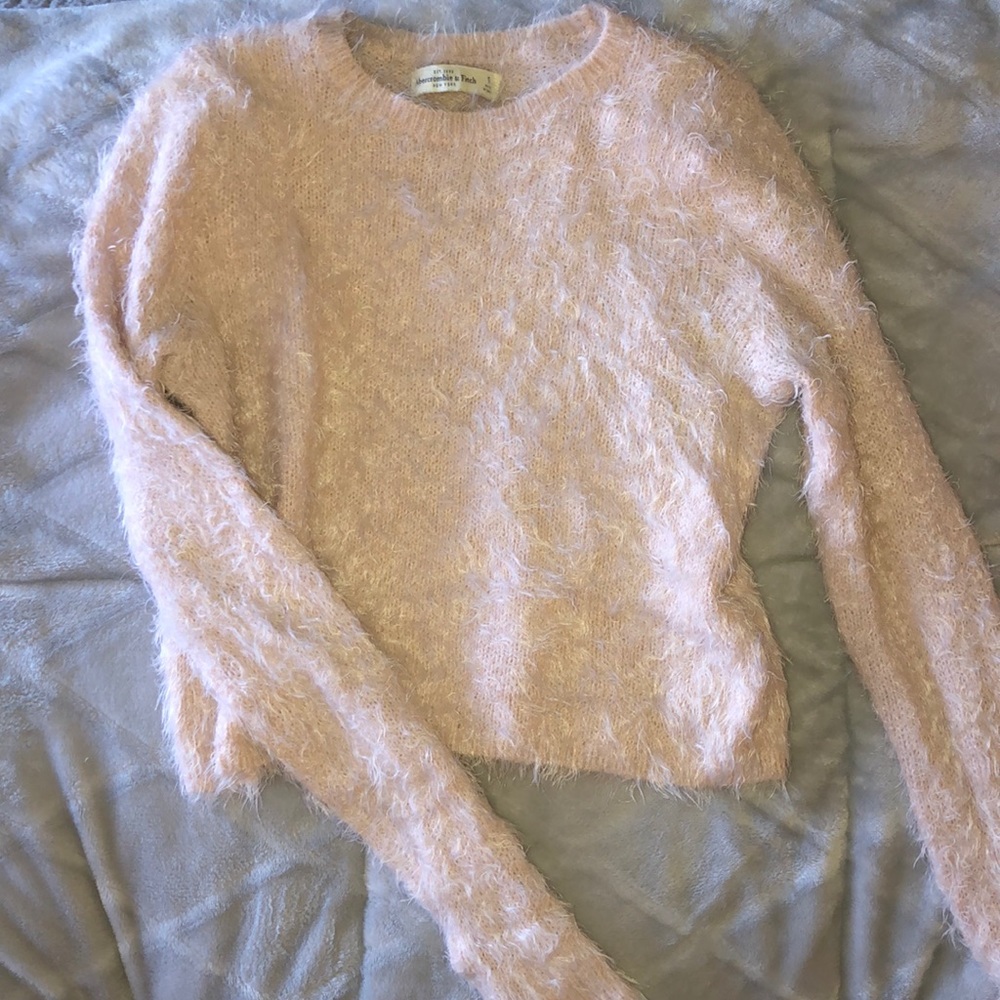 Furry soft sweater